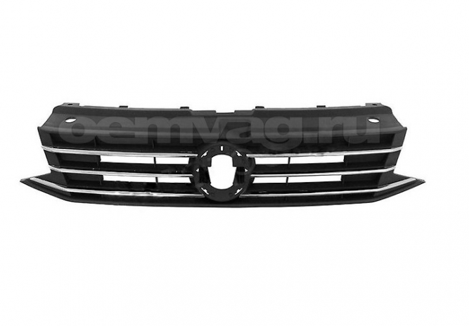Решетка радиатора хромированная VW Polo Sedan