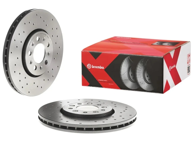 Диск тормозной передний Brembo 09.C586.11 VW Polo Sedan