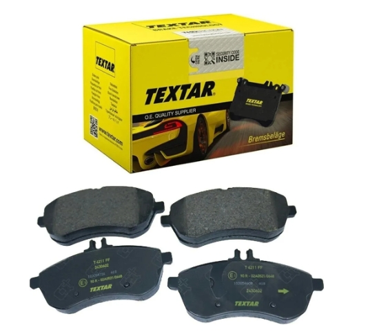 Колодки тормозные передние Textar 2392001 Mercedes W204